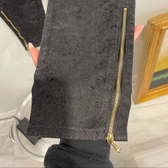 7 For All Mankind - Jeans/Pants - SZ 27 - Black with Paisley detail - Picture 9 of 9
